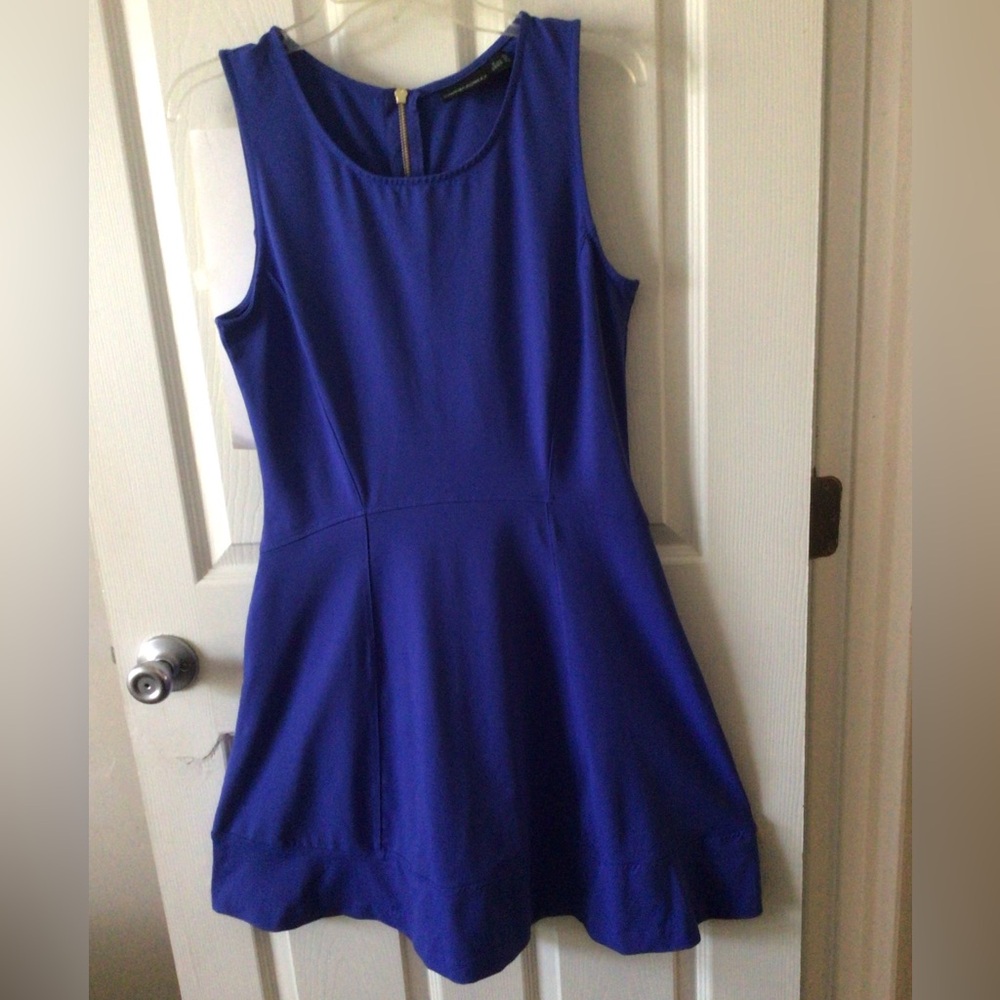 NWOT Elegant Blue Sleeveless Dress